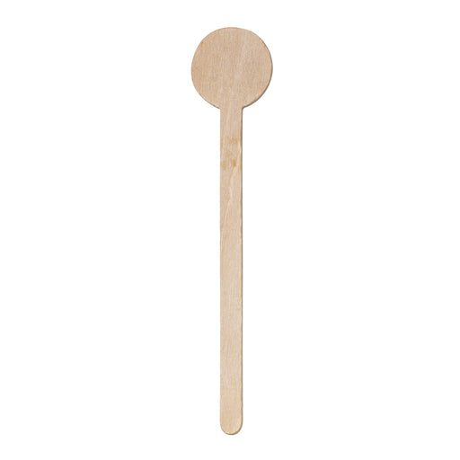 Spatule à café bois à bouts arrondis - 14 cm - 1000 unités