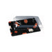 Barquette sushi rectangulaire décor "Kamon" 18 cm x 12,5 cm H 1,8 cm - 1200 unités