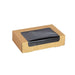 Boîte sushi avec fenêtre antibuée pour 15 pieces 19 cm x 12 cm H 4,5 cm - 50 unités