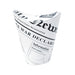 Gobelet carton snack refermable perforé blanc décor "Journal" - 270 ml - Ø 8,3 cm - H 11,8 cm - 50 unités