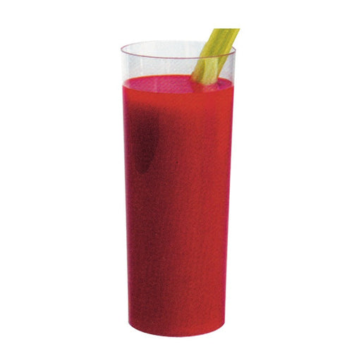 Verre longdrink PS transparent réutilisable 300 ml - Ø 5,9 cm - H 15,2 cm - 10 unités