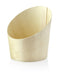 Tube bois coupe oblique 270 ml - Ø 9,5 cm - H 10,2 cm - 25 unités