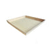 Plateau repas bois carré "Noa" 39 cm x 39 cm x 4 cm - 10 unités
