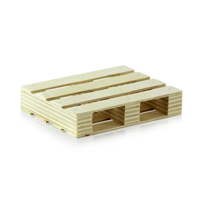 Mini palette bois 8 x 6 x 1,7 cm - 72 unités