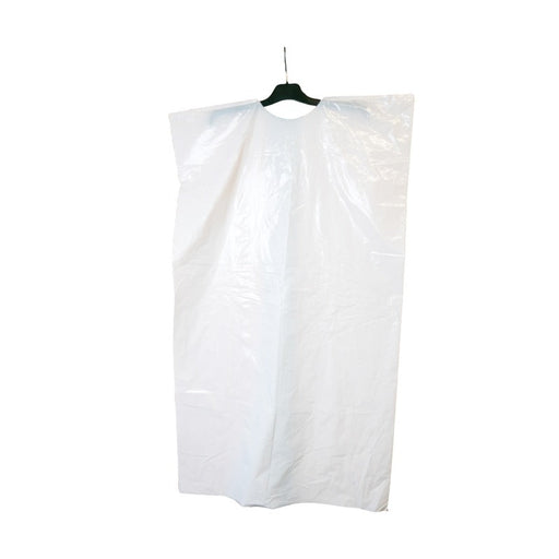 Blouse de protection sans manche PEBD 120 cm x 70 cm - 200 unités