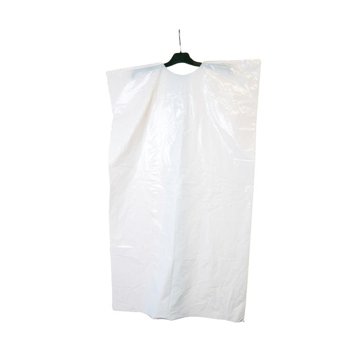 Blouse de protection sans manche PEBD 120 cm x 70 cm - 200 unités