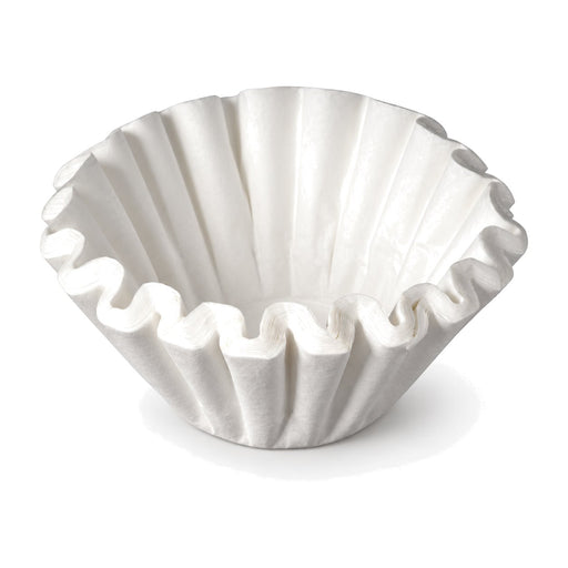Weißer Kaffee-Korbfilter aus Papier - Ø 25 cm - H 9 cm - 1000 Stück