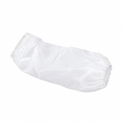 Manche de protection blanche PEBD 23 cm x 70 cm - 400 unités