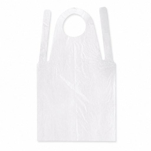 Tablier PE blanc  L700x1200 mm, 100pcs