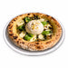 Grille à pizza ronde aluminium à fond ajouré Ø 20,3 cm H 0,4 cm - 12 unités