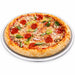 Grille à pizza ronde aluminium à fond ajouré Ø 33,02 cm H 0,4 cm - 12 unités