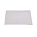 Grille à pizza rectangulaire aluminium à fond ajouré 60 cm x 40 cm H 1 cm - 12 unités
