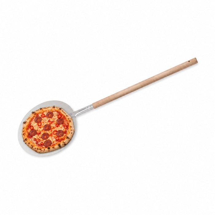 Pelle à Pizza ronde avec poignée en bois diamètre 95 cm x 30,5 cm H 1,5 cm - 12 unités