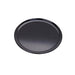Plateau/assiette noir pour pizza en aluminium anodisé Ø 20,3 cm H 0,8 cm - 12 unités