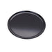 plateau/assiette noir pour pizza en aluminium anodisé Ø 22,8 cm H 0,8 cm - 12 unités