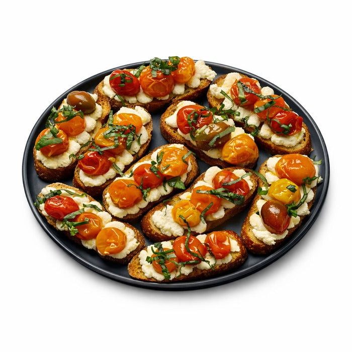 Plateau/assiette noir pour pizza en aluminium anodisé Ø 40,64 cm H 0,8 cm - 12 unités