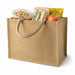 Sac cabas en jute brun 32 x 20 x 25 cm - 30 unités