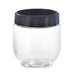 Bokolock pot 750 ml PET avec couvercle gris 10 cm x 11 cm - 24 unités