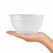 Bol rond en PP injecté transparent - 1260 ml - Ø 17,5 cm - H 8,8 cm - 50 unités