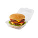 Boite burger reutilisable 16 cm x 13 cm x 9 cm - 24 unités