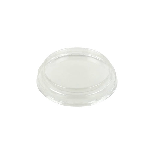 Couvercle Ceramik plat PET transparent - Ø 8 cm - H 2 cm - 100 unités