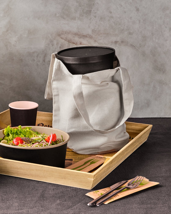 Cotton bento bag - Ø 17.5 cm - 100 pcs