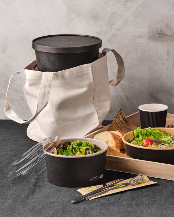 Cotton bento bag - Ø 17.5 cm - 100 pcs