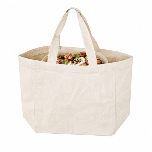 Sac Lunch en coton 25 cm x 10 cm H 25 cm - 10 unités