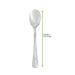 Cuillère à soupe 15,9 cm inox avec étui - 50 unités