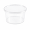 Couvercle en PP injecté transparent pour pot 