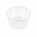 Pot "Deli" rond en PP injecté transparent - 240 ml - Ø 9,6 cm - H 4,9 cm - 50 unités