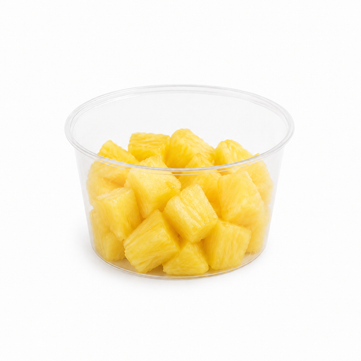 Pot "Deli" rond en PP injecté transparent - 300 ml - Ø 11,7 cm - H 4 cm - 50 unités