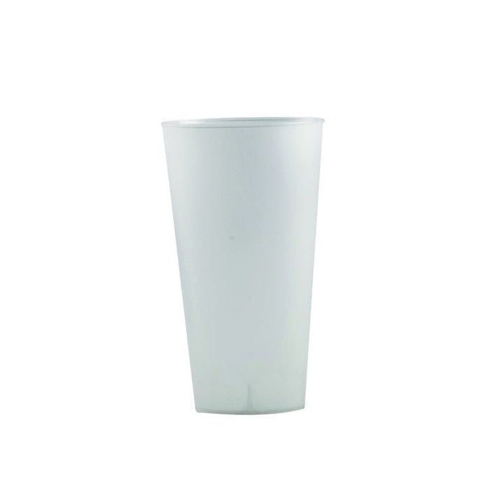 Verre festival PP reutilisable - 500 ml - Ø 8,2 cm - H 14,5 cm - 306 unités
