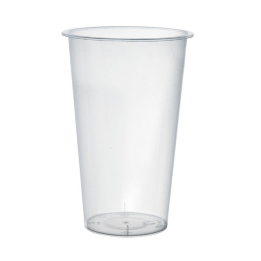 Verre Bubble tea en PP injecté transparent H 13,5 cm 500ml - 25 unités