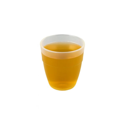 Verre Cupoly en platique PP, empilable 88ml Ø 5,5 cm 35x H 6 cm - 72 unités