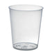 Verre Cupoly en plastique PP réemployable 200ml Ø 7,3 cm 53x H 8,5 cm - 18 unités
