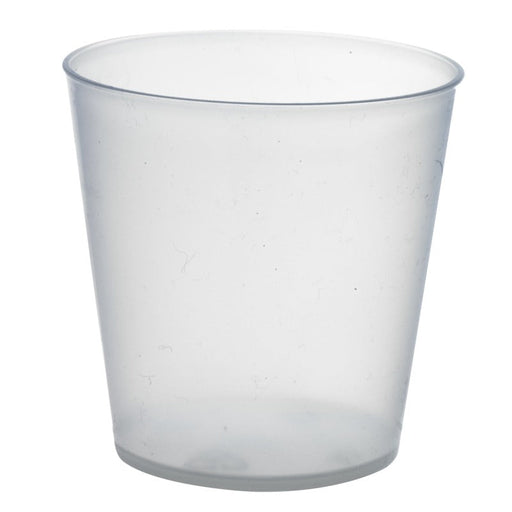 Verre Cupoly en plastique PP réemployable 300ml Ø 8,5 cm 62x H 8,5 cm - 18 unités