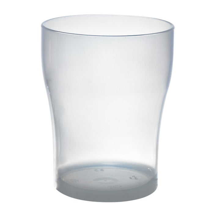 Verre à bière Cupoly, 1/2 pinte en plastique PP 380ml Ø 8,2 cm 82x H 10,3 cm - 12 unités