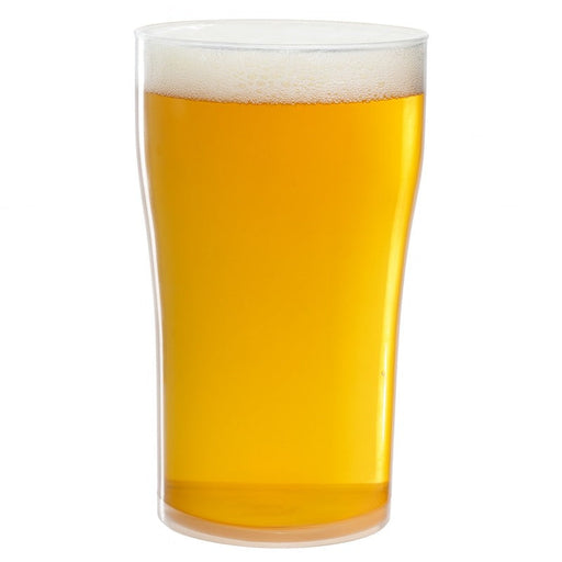 Verre à bière Cupoly en plastique PP (pinte) 696ml Ø 8,8 cm 73x H 15,5 cm - 6 unités