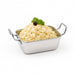 Mini plat inox rectangulaire avec poignées 420 ml 14 cm x 9 cm - 12 unités