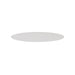 Plateau rond en acrylique transparent - Ø 30 cm - 10 unités