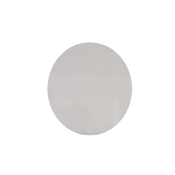 Plateau rond en acrylique transparent - Ø 30 cm - 10 unités