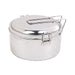 Noxbox boite ronde inox avec couvercle 900ml - 6 unités