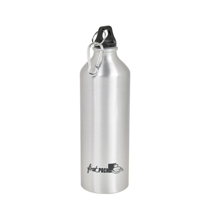 Noxbottle bouteille à  eau aluminium avec bouchon mousqueton 750ml - 24 unités