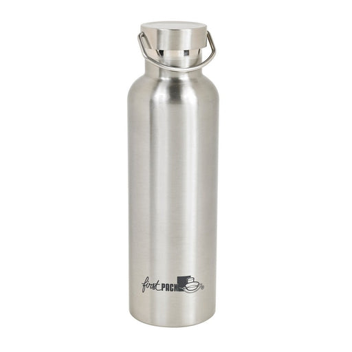 Bouteille à eau en inox à double paroi isotherme avec bouchon 750ml Ø 4,7 cm - 12 unités
