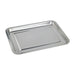 Plateau en acier inoxydable - 36 cm x 27 cm x 2 cm - 20 unités