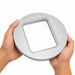 Opseal moule de scellage rectangulaire - 22,7 cm x 17,8 cm - en main