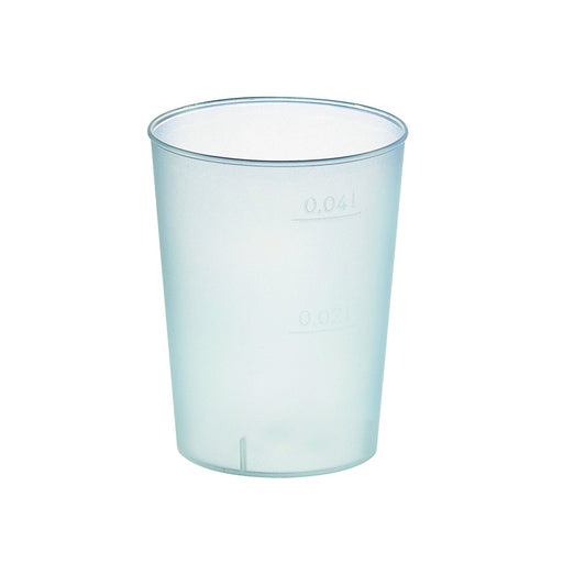 Verre PP réutilisable "Optimal" 50 ml - Ø 4 cm - H 5 cm - 50 unités