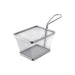 Mini panier friteuse métal rectangulaire 10,5 cm x 8,5 cm x 6,5 cm - 6 unités
