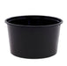 Saladier rond "Buckaty" en PP injecté noir - 1000 ml - Ø 14,5 cm - H 8,1 cm - 50 unités